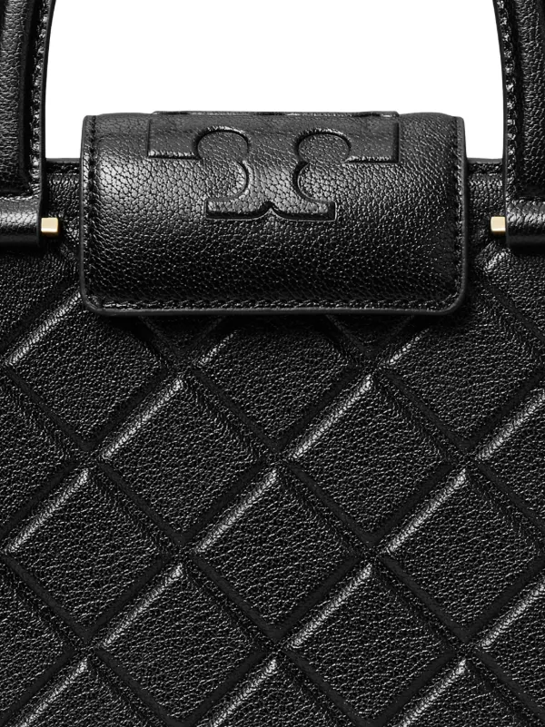 トートバッグ Tory Burch Fleming East-West Shopper Bag Tory Burch Fleming East-West Tote Bag | Black | FARFETCH CA