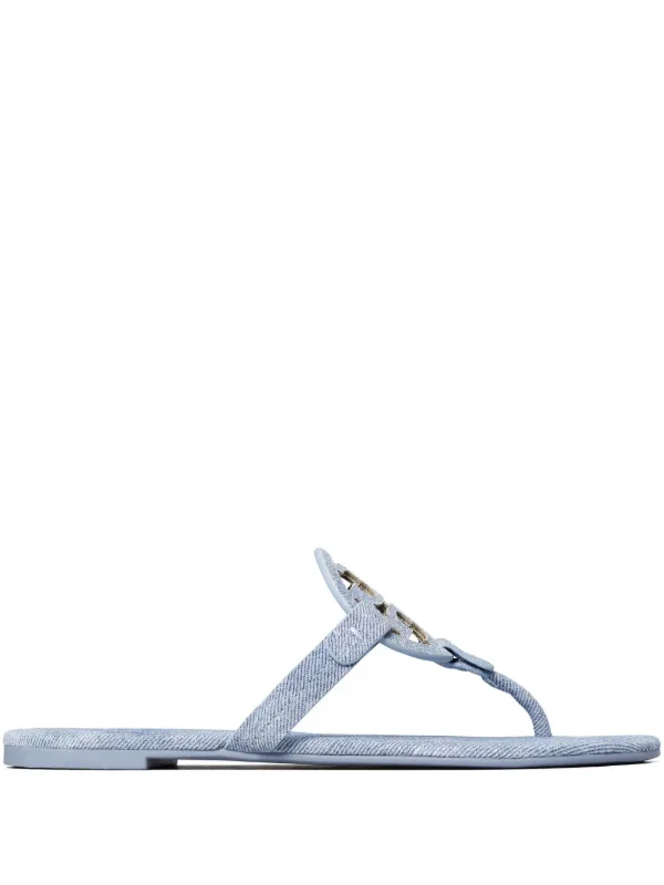 Tory Burch Miller Sandals | Blue | FARFETCH