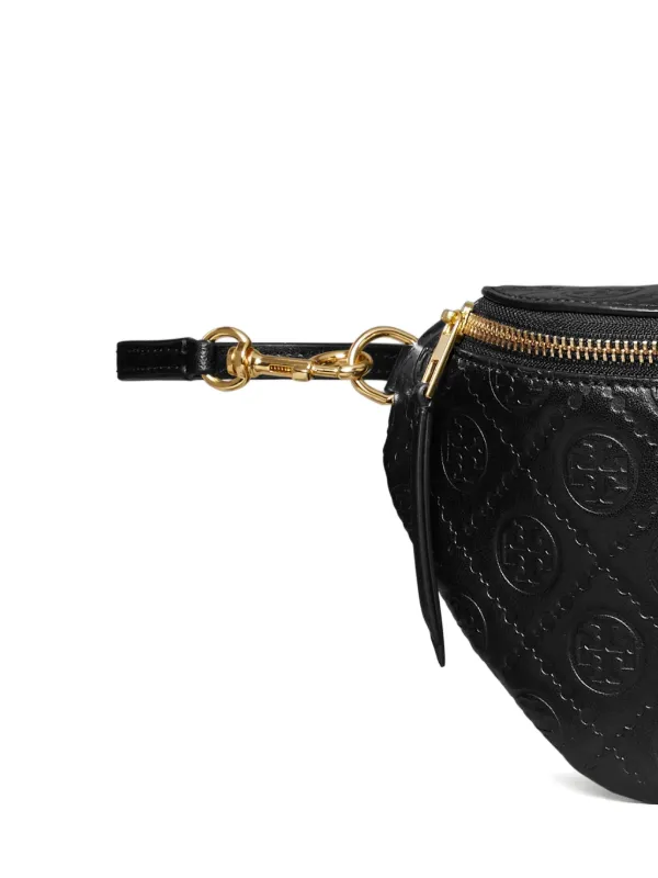 Tory Burch Tモノグラム レザーベルトバッグ | ブラック