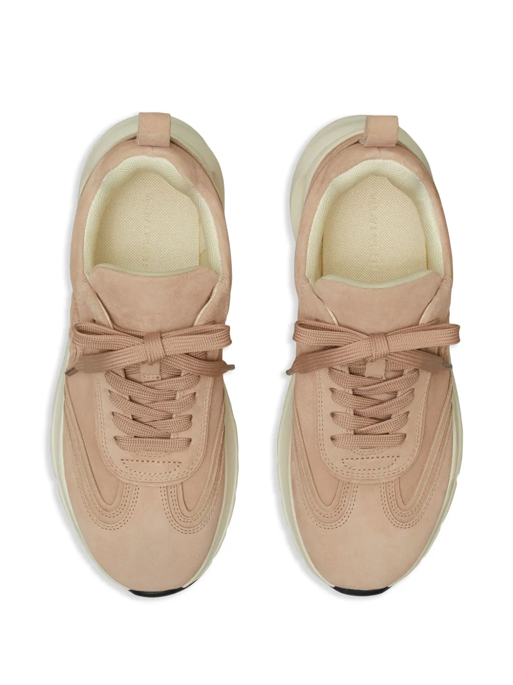 Tory Burch Good Luck suède sneakers Beige