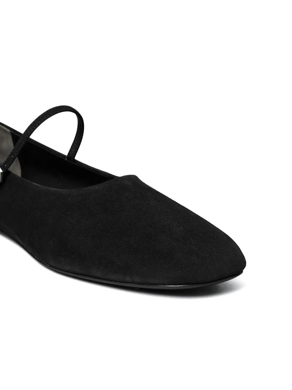 Tory Burch suede ballet flats Black