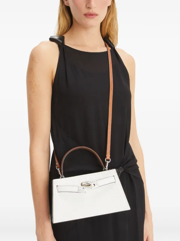 Tory Burch Petite Lee Radziwill Mini Bag | White | FARFETCH