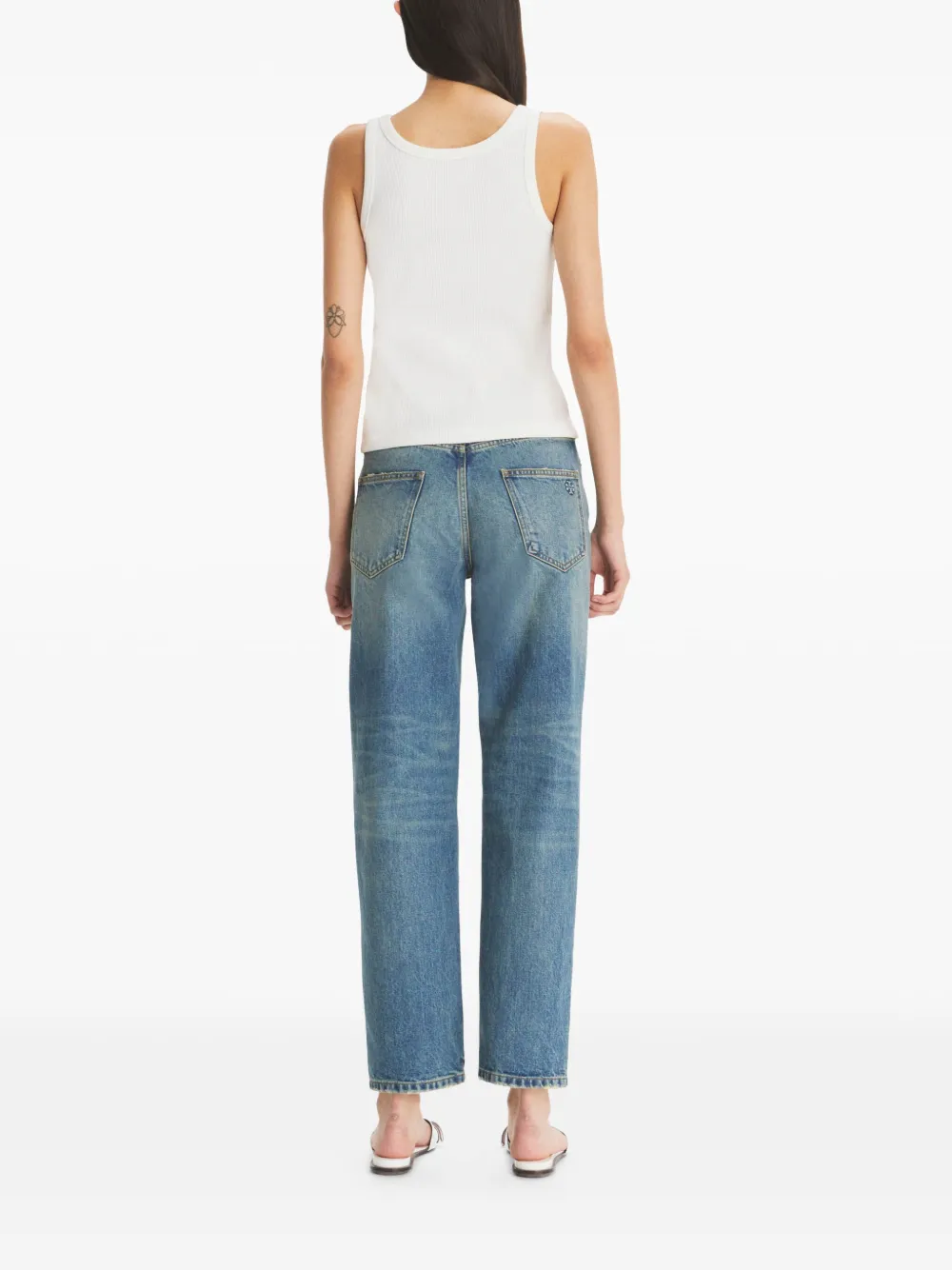 TORY BURCH STRAIGHT-LEG JEANS 