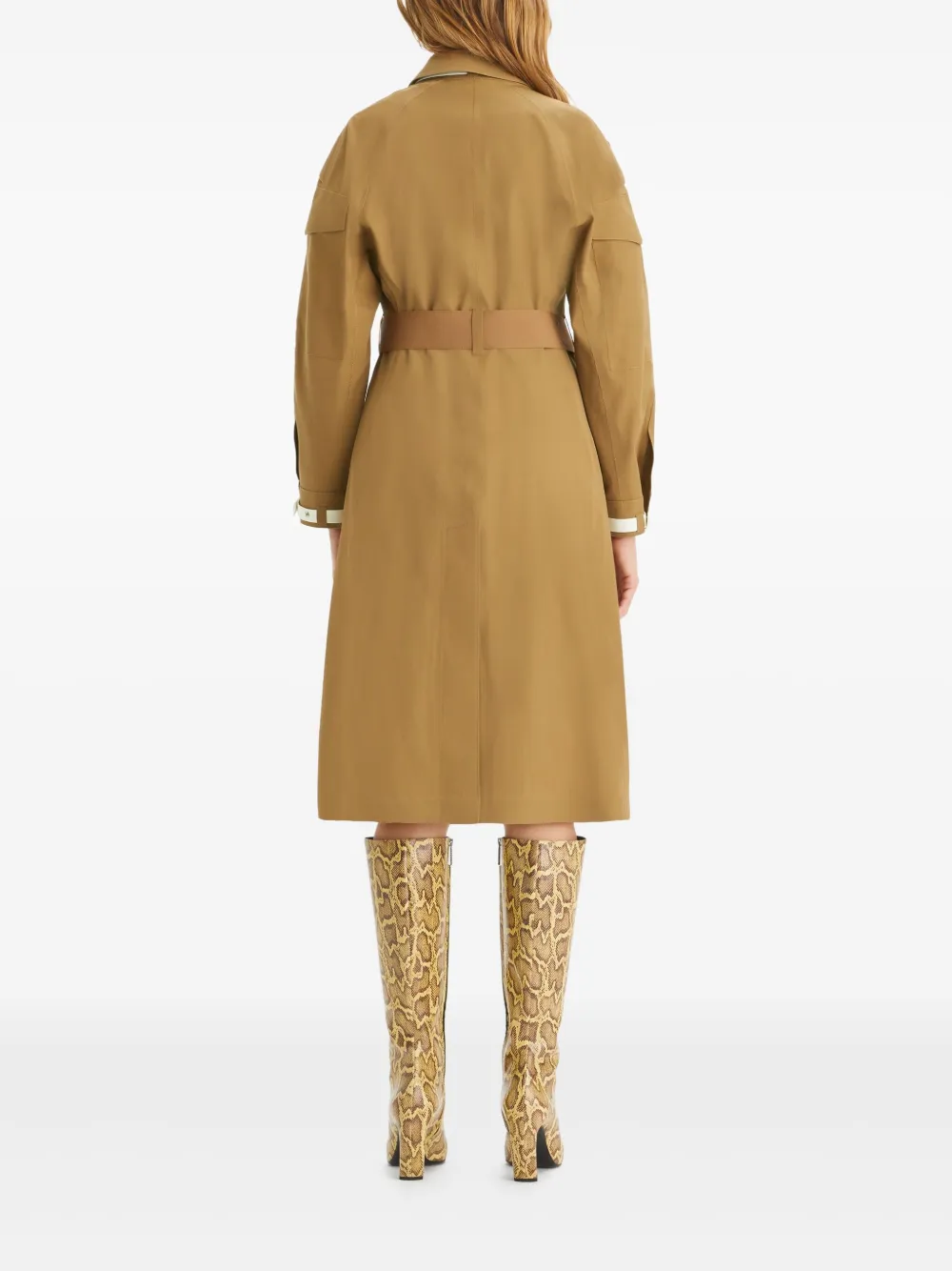 Tory Burch Trenchcoat met ceintuur Bruin