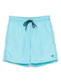 Drumohr logo-patch swim shorts - Blue