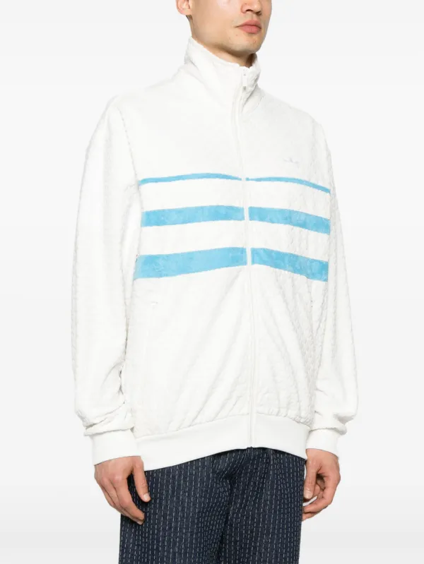 トップス archive adidas track jacket white gray Adidas Track Jacket White and Gray | eBay