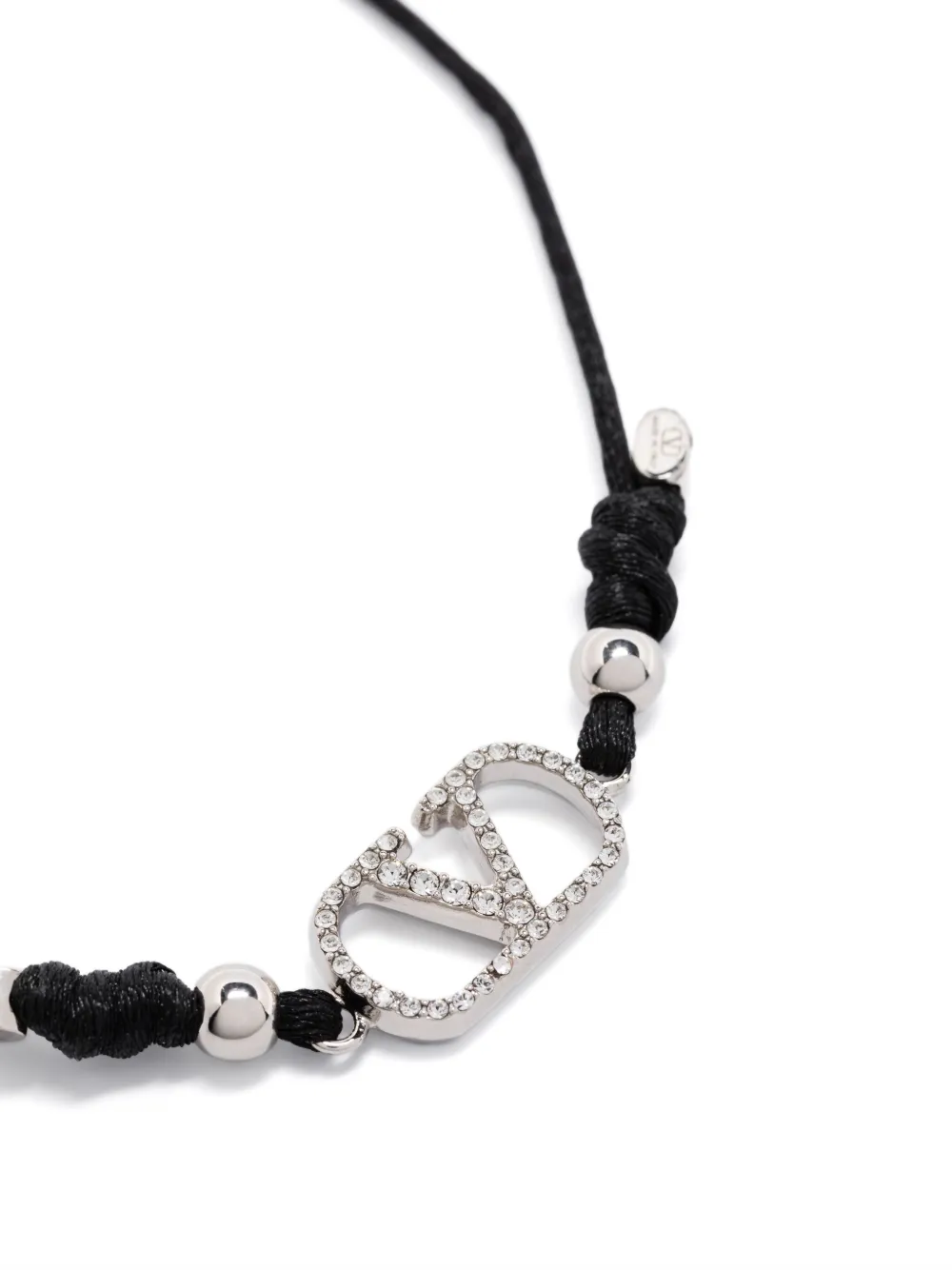  Valentino Garavani Pulsera Vlogo Signature - Plateado 