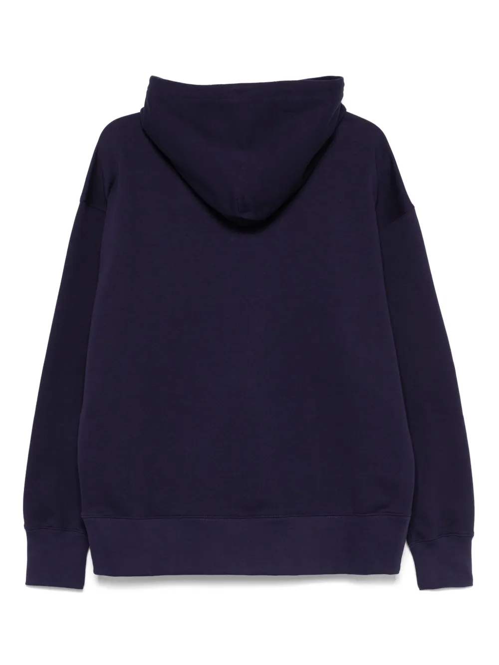 MSGM logo-print hoodie - Blauw