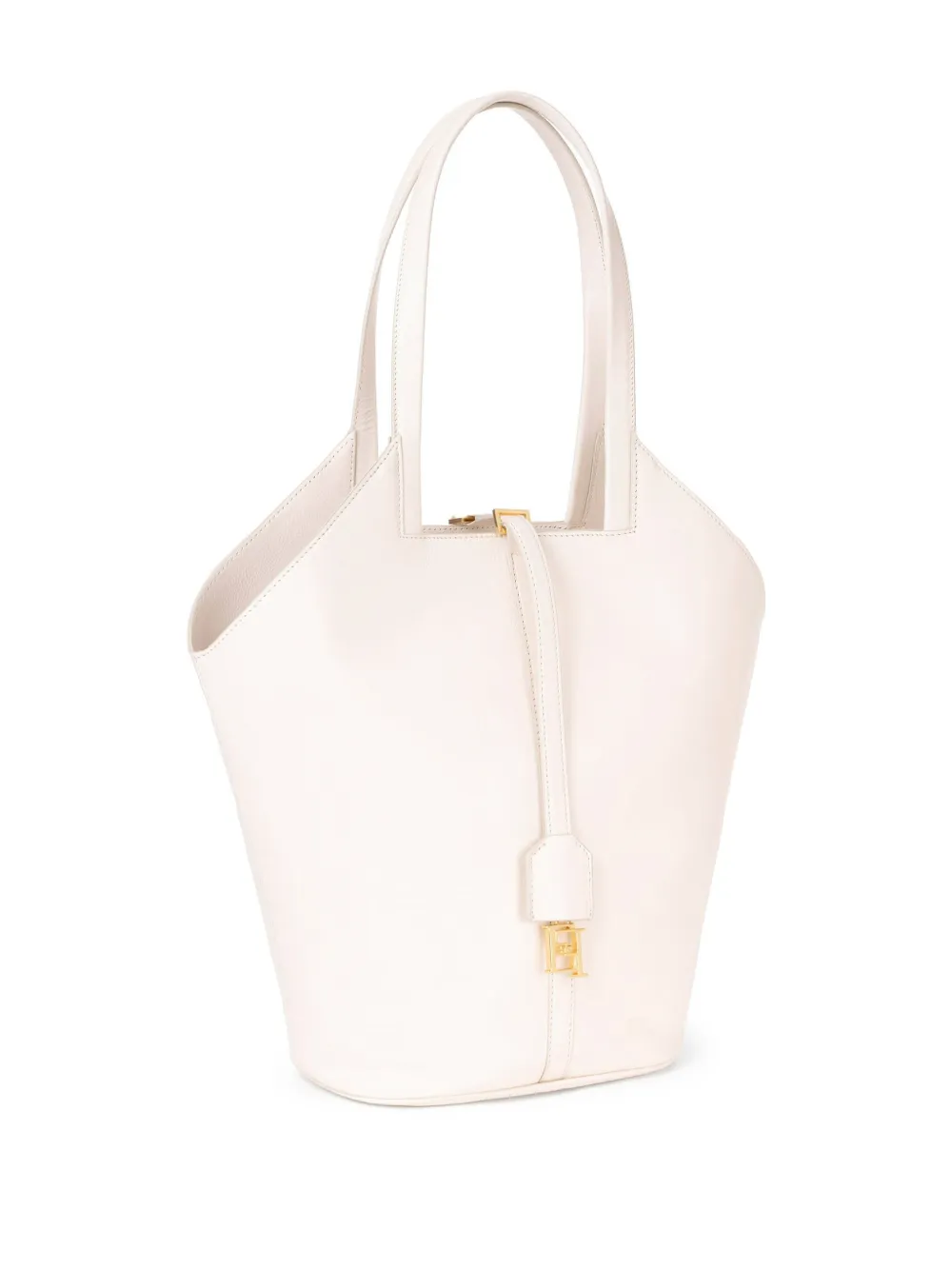 Shop Elisabetta Franchi Large Everywhere Tote Bag In Neutrals