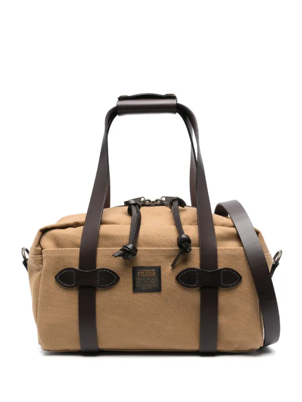 フィルソン ダッフル バッグ スモール ブラウン ショルダー 革 Filson Compact ダッフルバッグ | ブラウン | FARFETCH JP