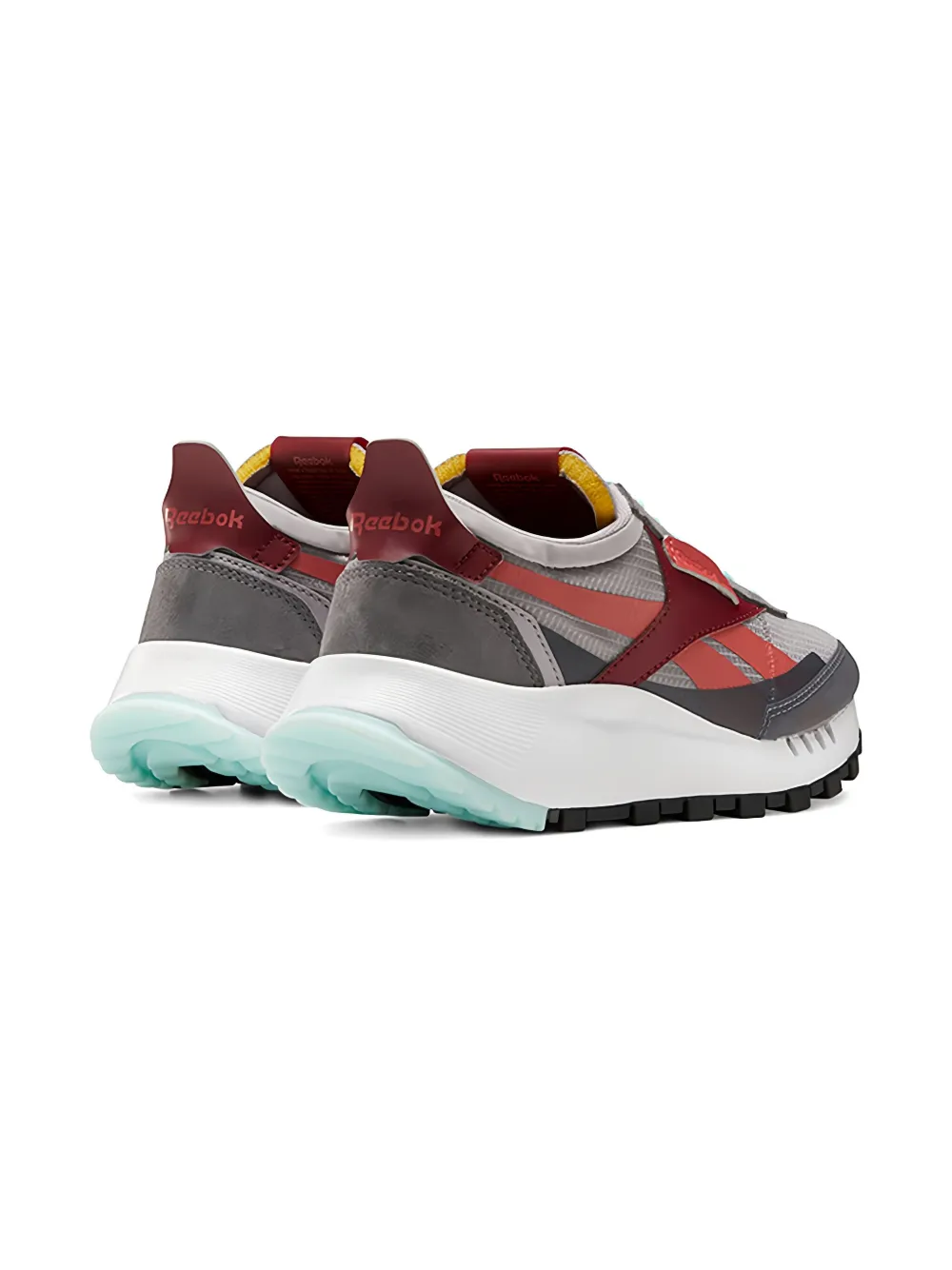 Reebok Kids Legacy leather trainers Grey