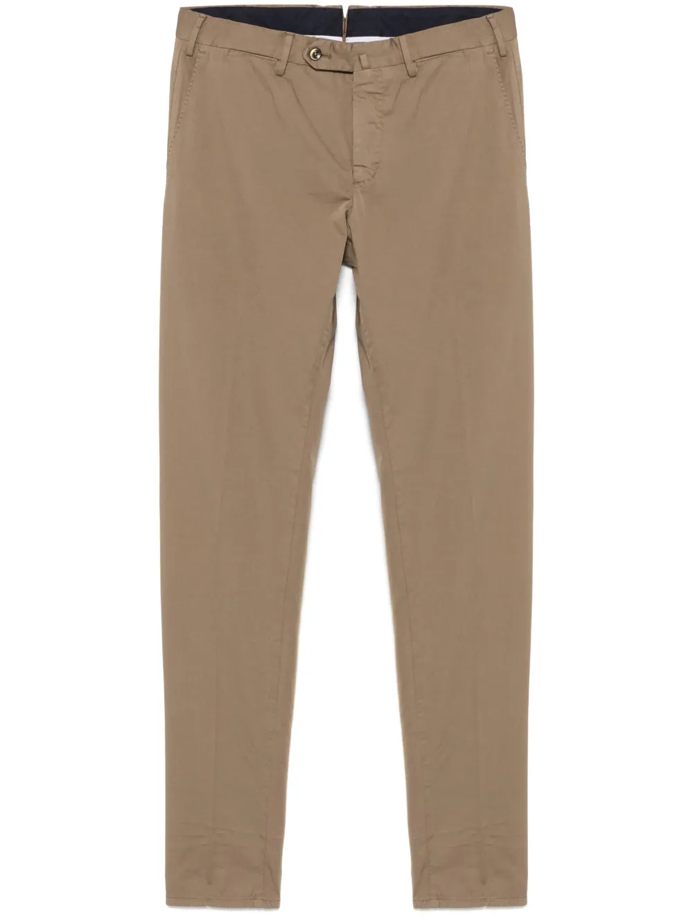 PT Torino tapered chinos | Brown | Image 1