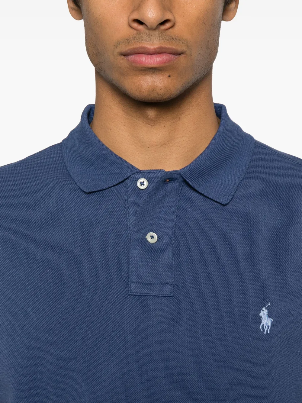 Polo Ralph Lauren Poloshirt met borduurwerk Blauw