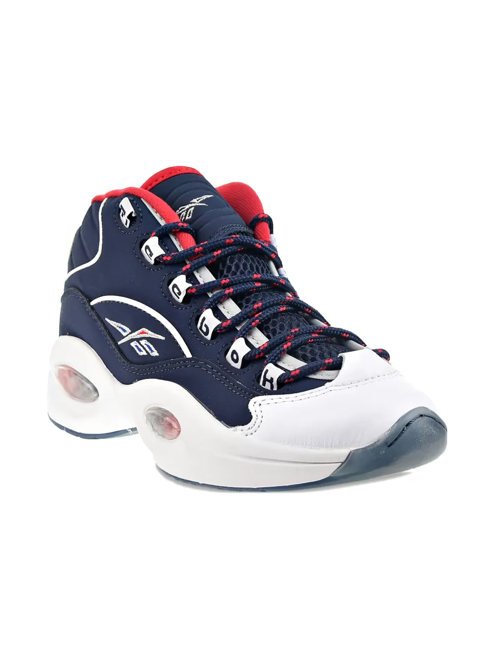 Reebok Kids question mid trainers Blue