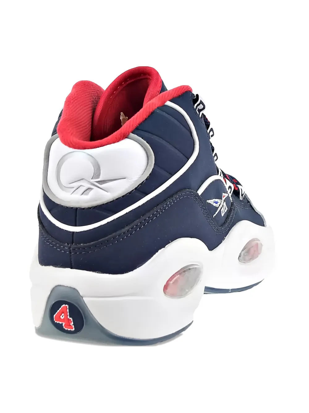 Reebok Kids question mid trainers Blue