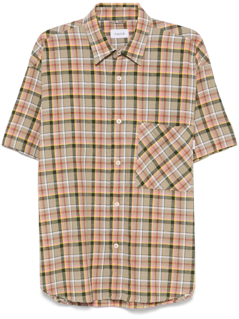 checked shirt