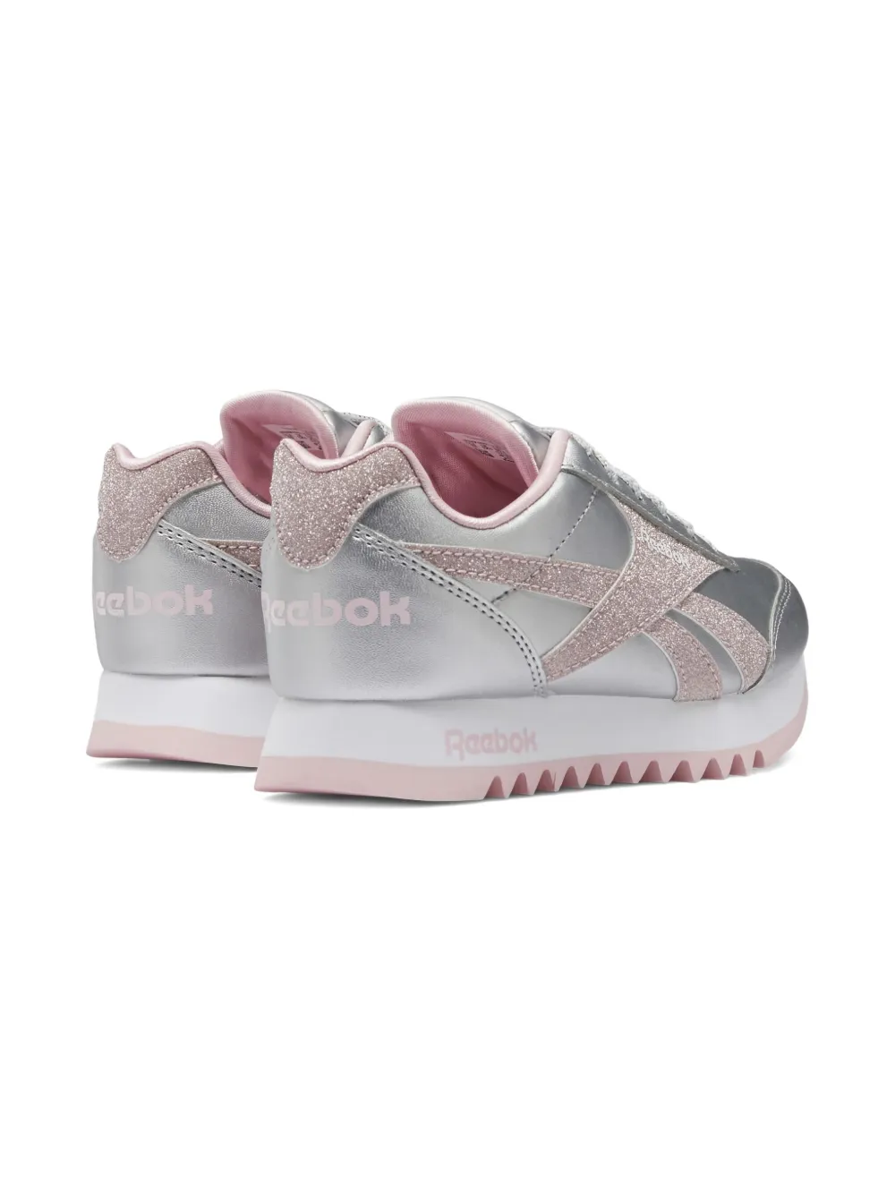 Reebok Kids Royal Classic Jogger 2 glitter sneakers | Girls Shoes | Image 2