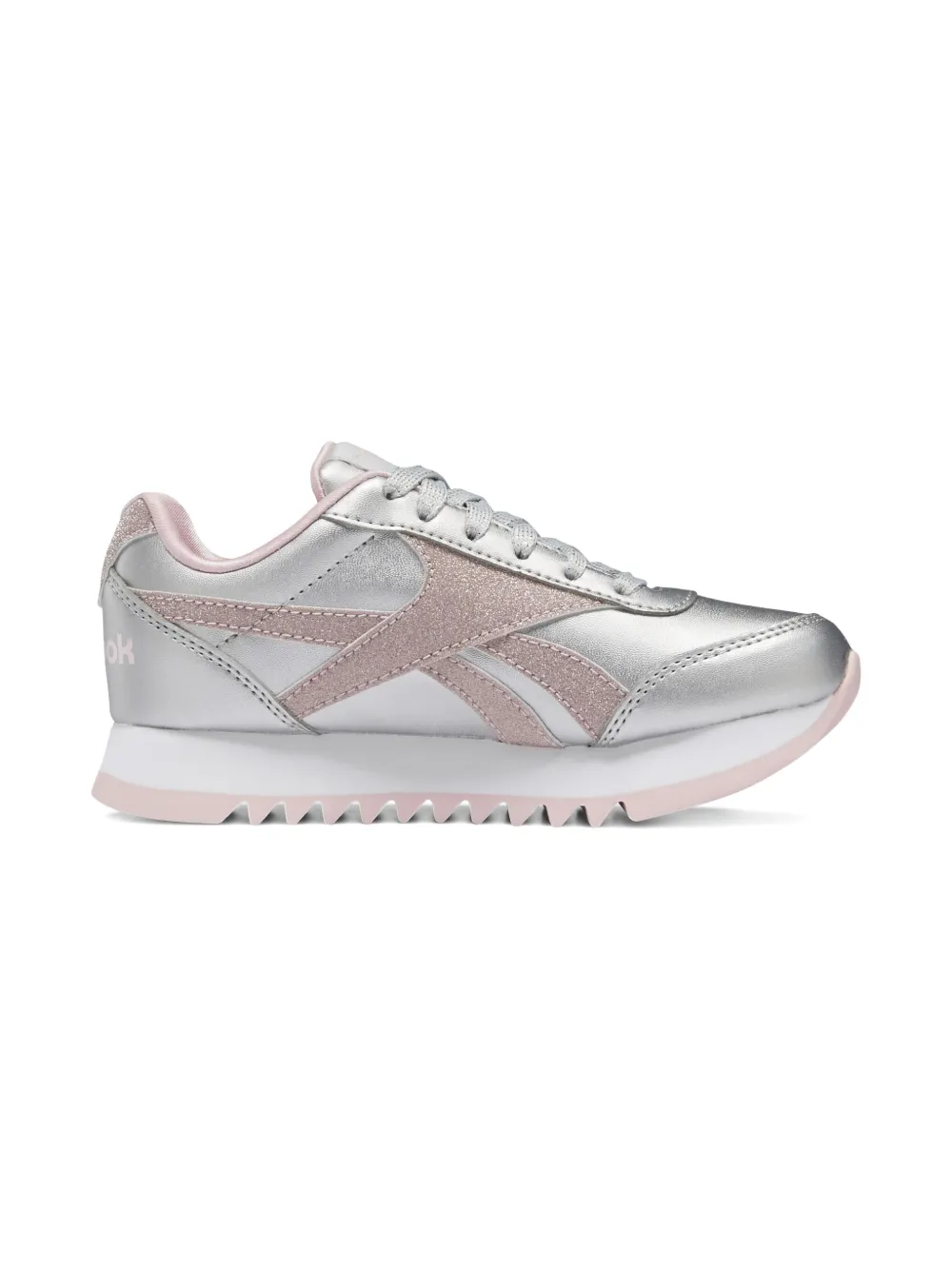 Reebok Kids Royal Classic Jogger 2 glitter sneakers Metallic