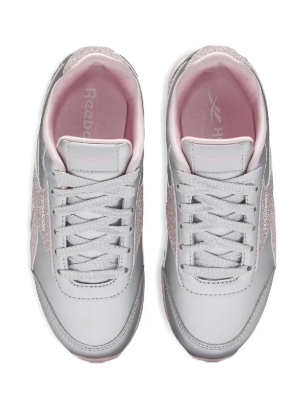 Reebok Kids Royal Classic Jogger Glitter Sneakers Metallic