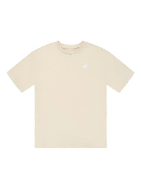 New Balance Kids logo-embroidered cotton t-shirt