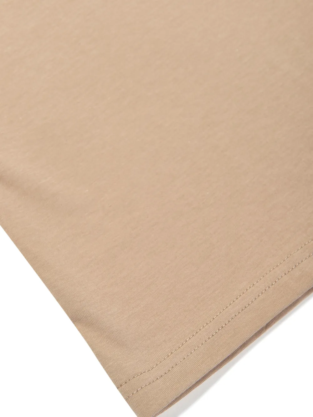 New Balance Kids T-shirt met geborduurd logo Beige