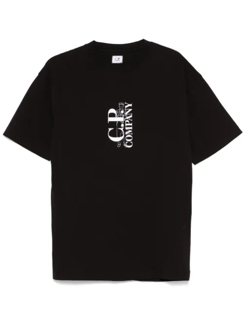 T-shirt à logo imprimé - C.P. Company - Modalova
