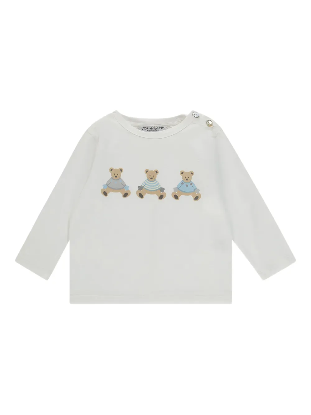 L'ORSOBRUNO playera con motivo Bear | Playeras | Image 2