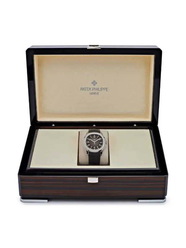 Patek Philippe 2024 Aquanaut 40mm | Black | FARFETCH