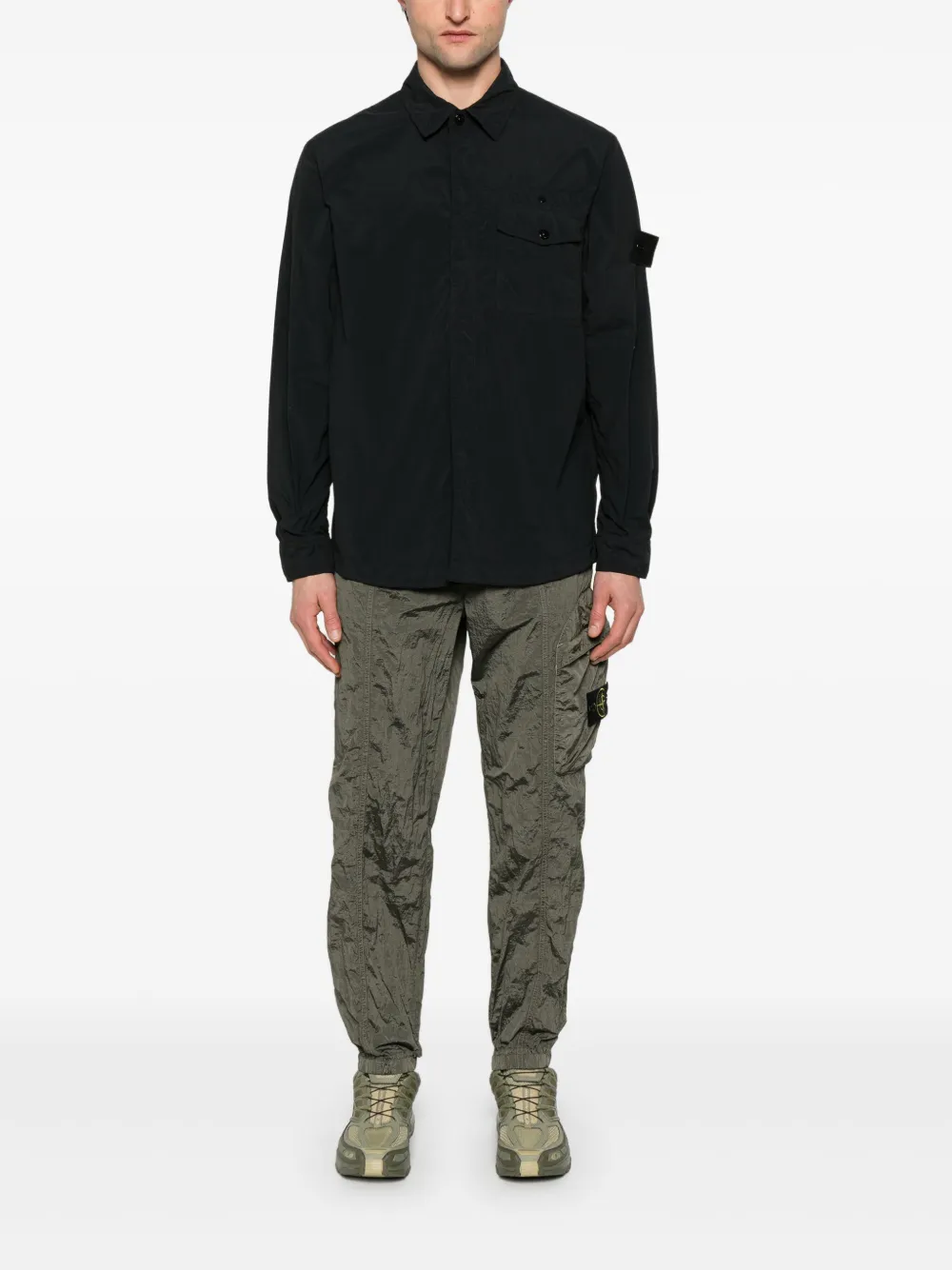 Stone Island Cargo broek - Groen