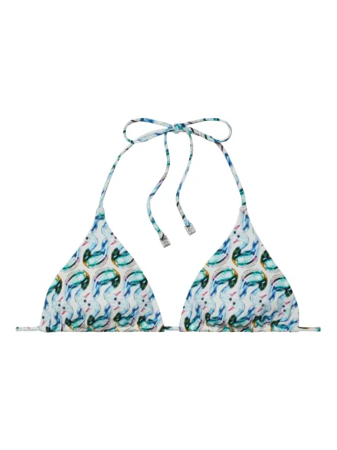 Tory Burch top de bikini estampado