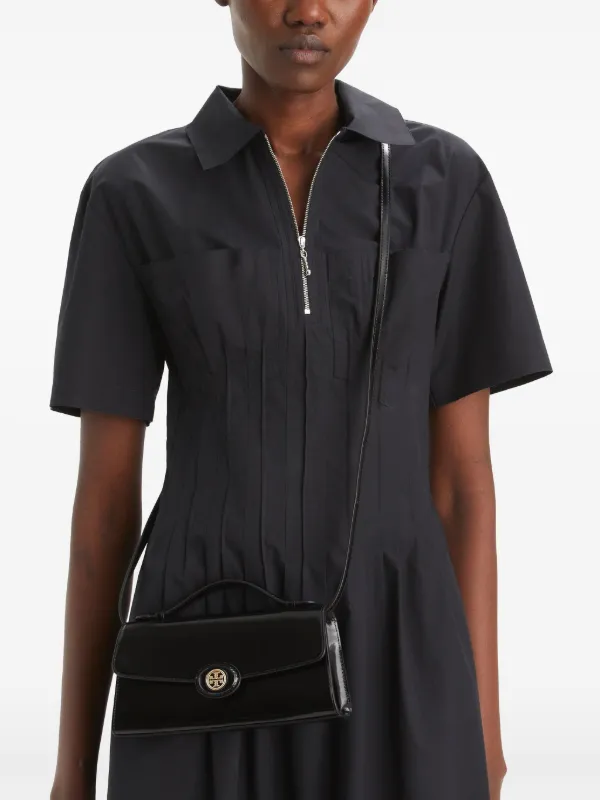 Tory Burch Robinson Mini Bag | Black | FARFETCH Tory Burch Robinson Mini Bag | Black | FARFETCH