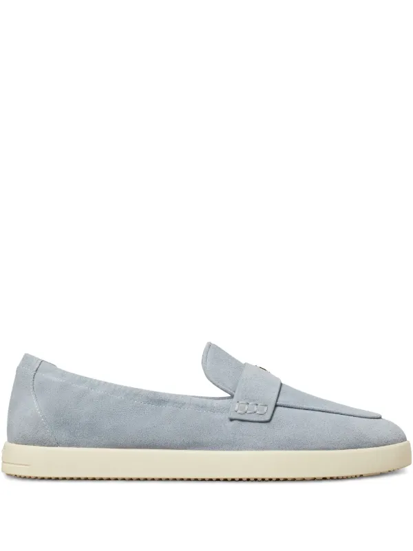 Tory Burch Perrine moccasin in light blue suede - Women