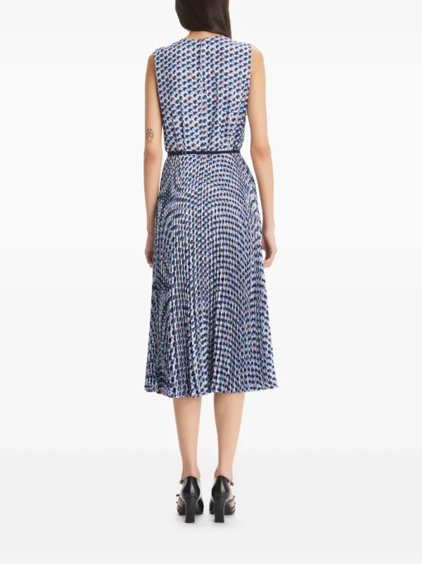 【送料&関税込】Tory Burch Printed Twill Dress Tory Burch Printed Twill Dress | Blue | FARFETCH