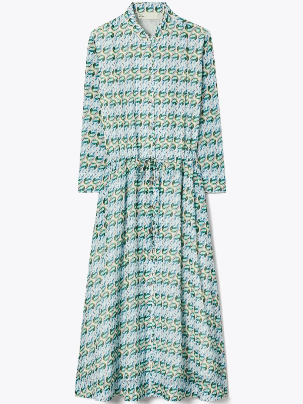 Tory Burch printed midi dress - Verde