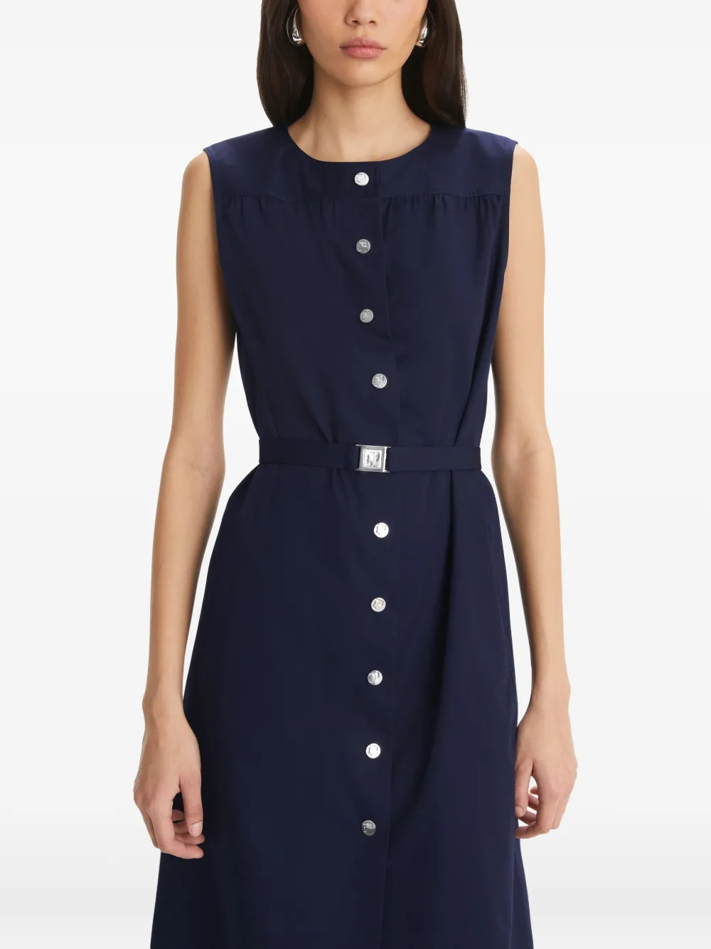 Tory Burch Popeline jurk Blauw
