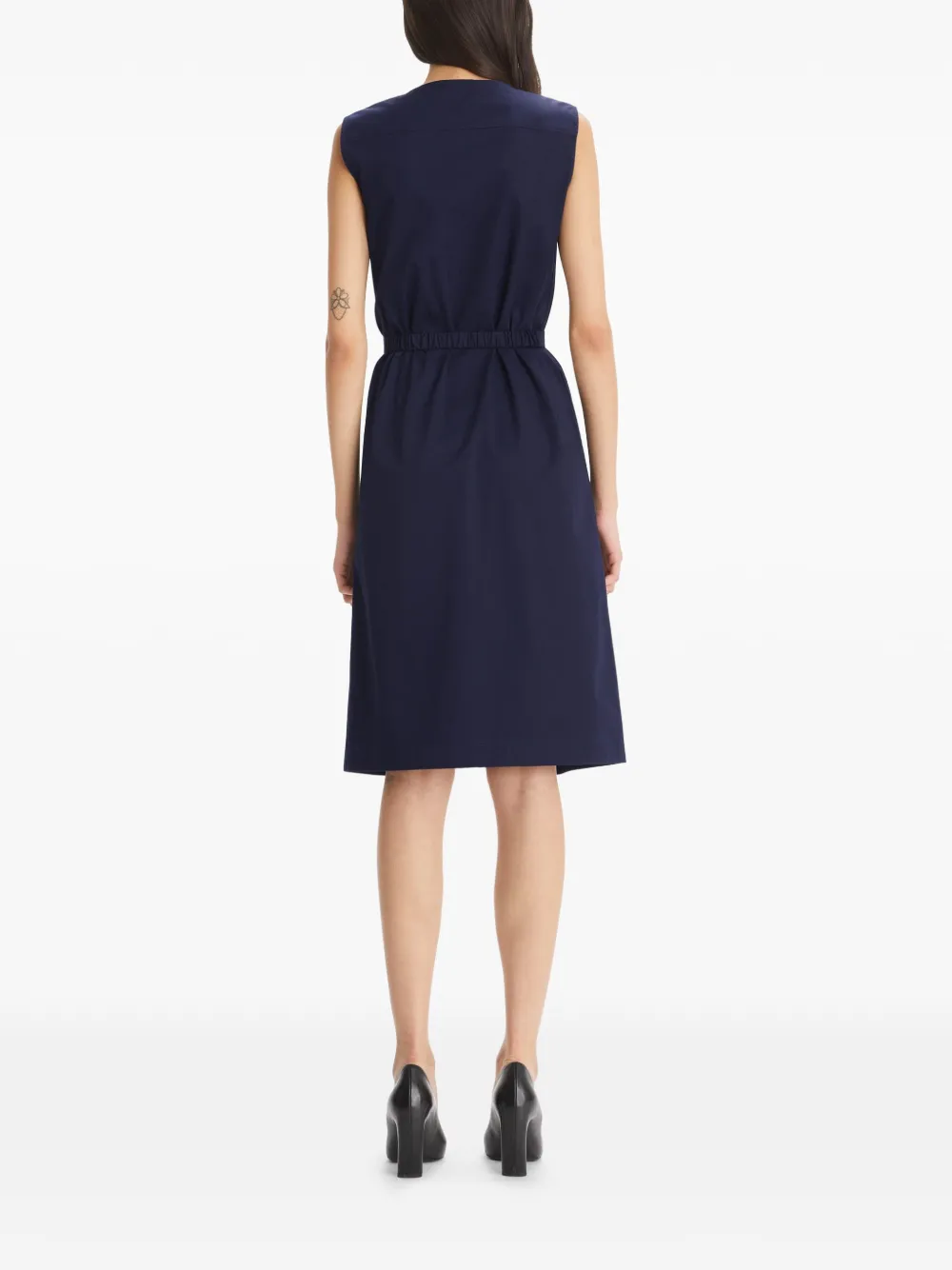 Tory Burch Popeline jurk Blauw