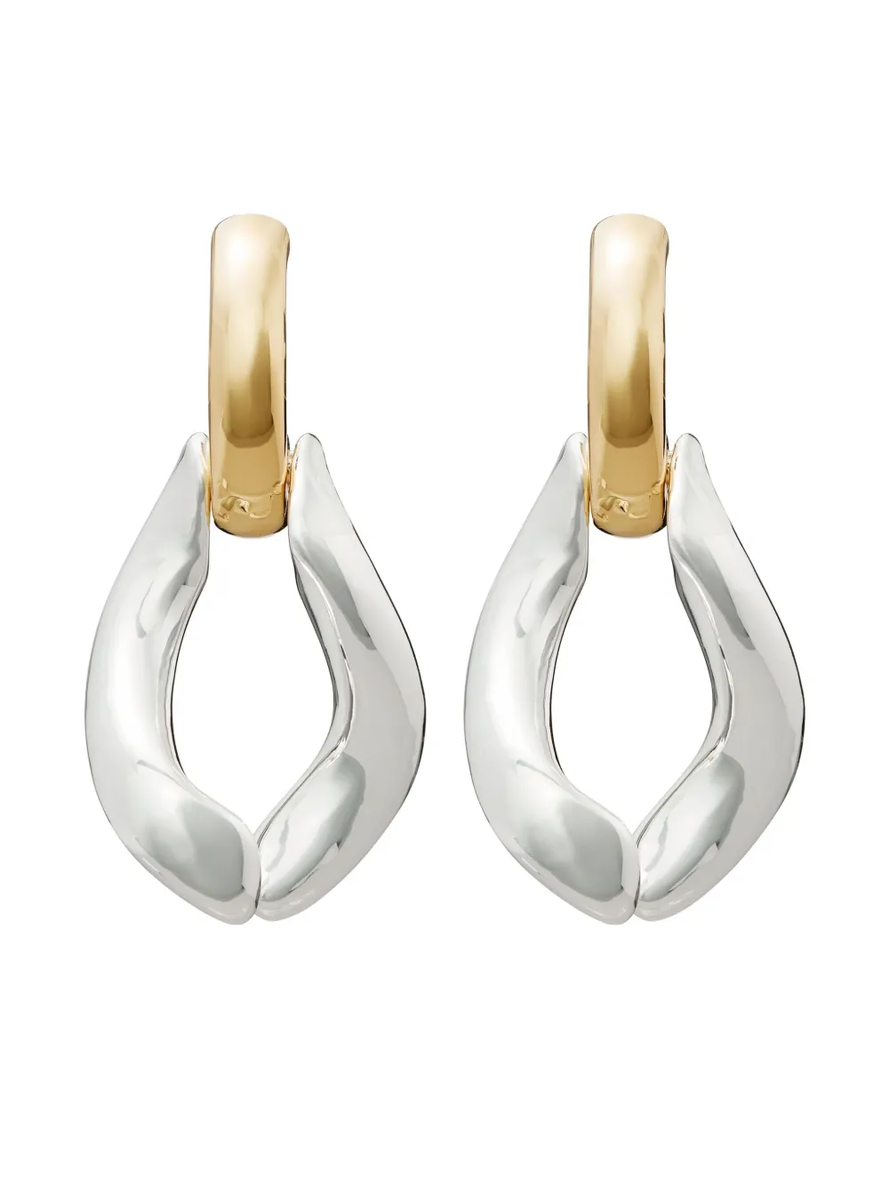 Tory Burch aretes Wishbone | plateado | Image 1