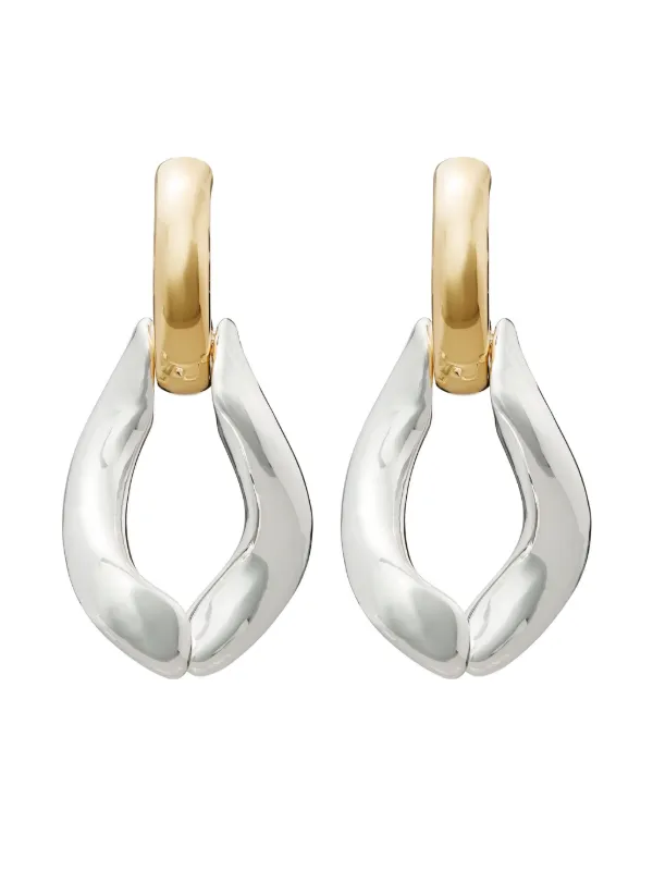 【送料&関税込】Tory Burch Silver Earrings Amazon.com: Tory Burch Britten Hoop Earrings 154591 in Tory