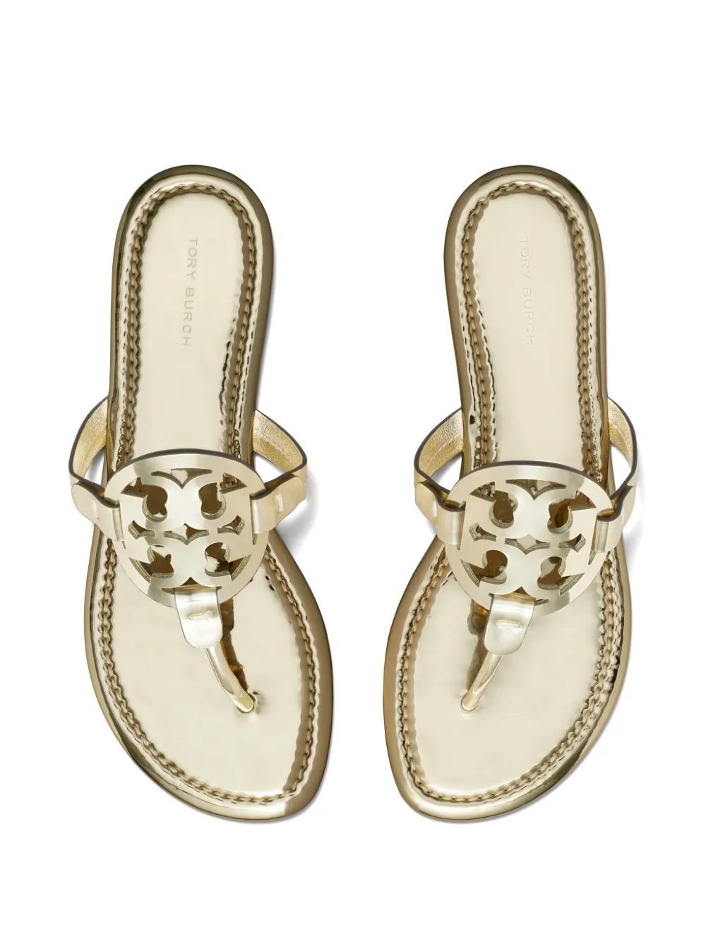 Tory Burch Miller Sandalen Goud