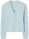 Tory Burch Simone cardigan - Blue