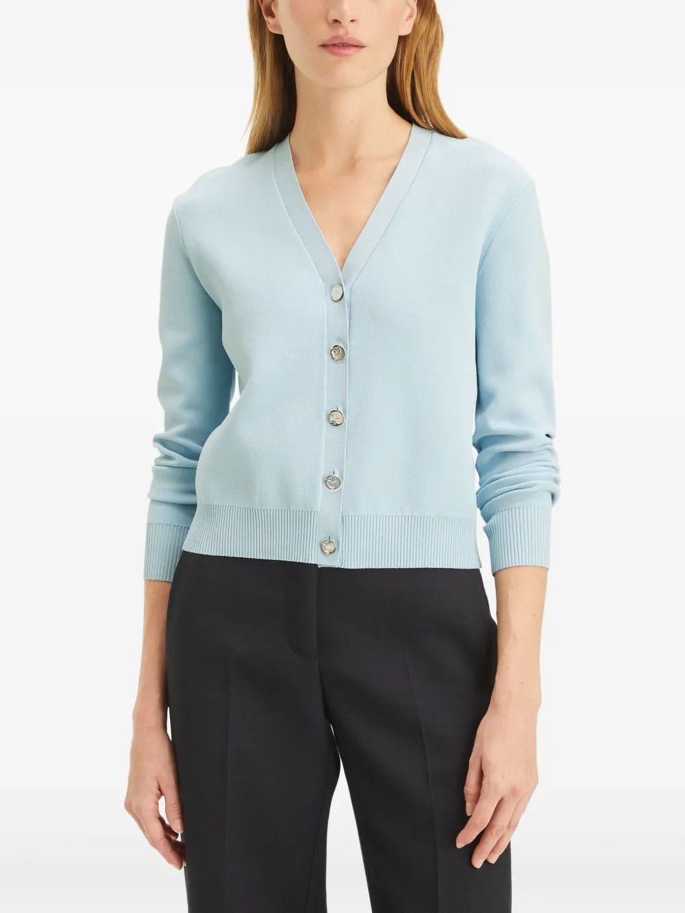 Tory Burch Simone vest Blauw