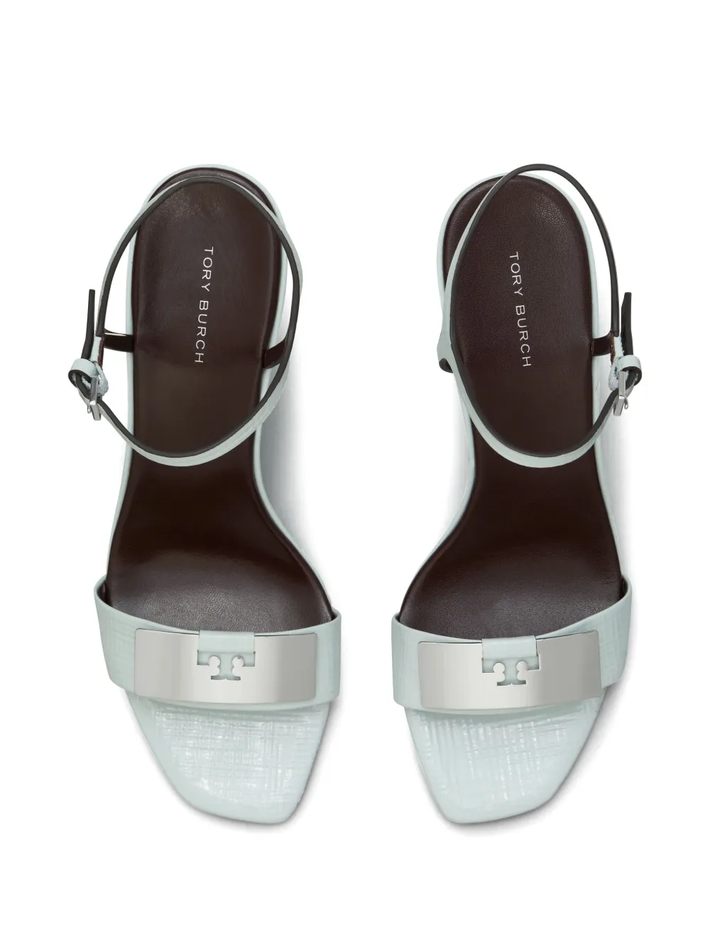 Tory Burch 80mm Gigi sandals Silver