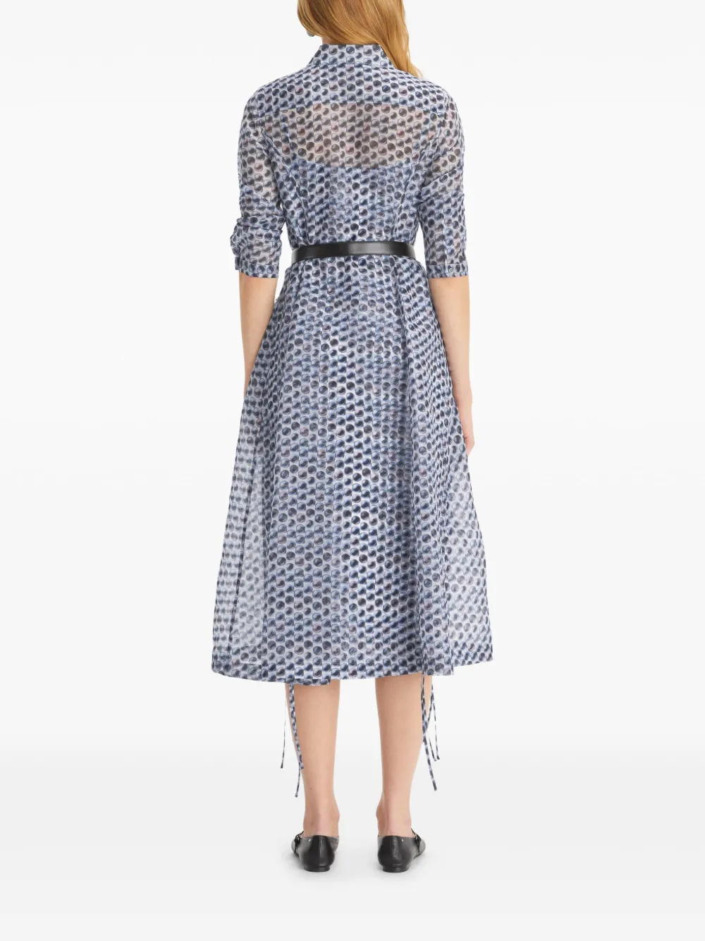 Tory Burch Organza blousejurk Blauw