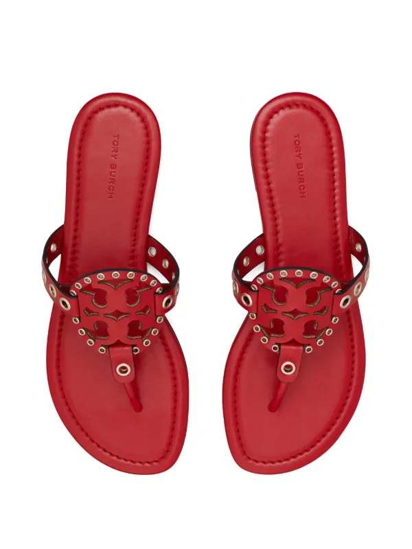 Tory Burch Miller サンダル | レッド | FARFETCH JP
