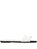 Tory Burch Pierced slides - White