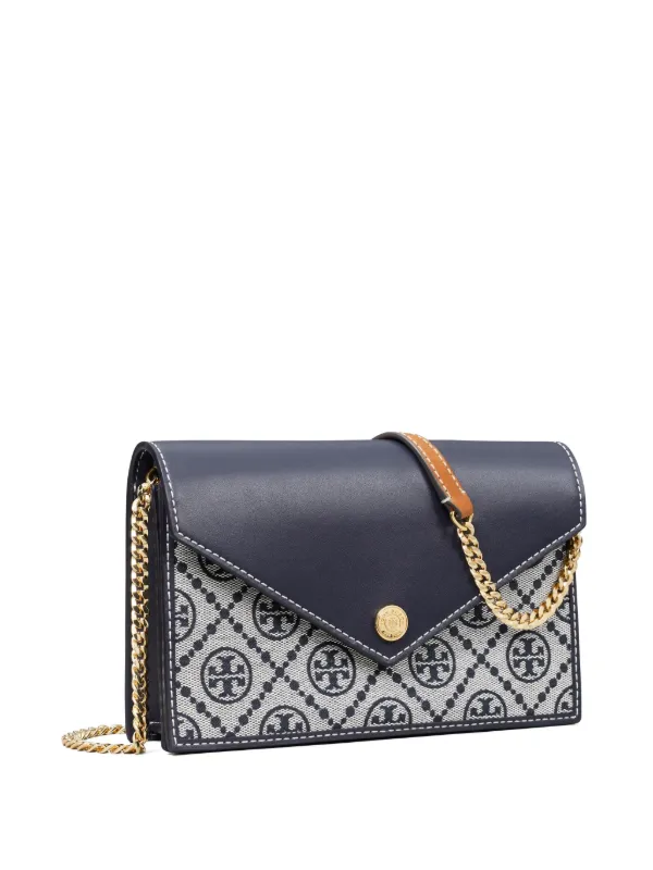 Tory Burch Tモノグラム ショルダーバッグ ミニ | ブルー | FARFETCH JP