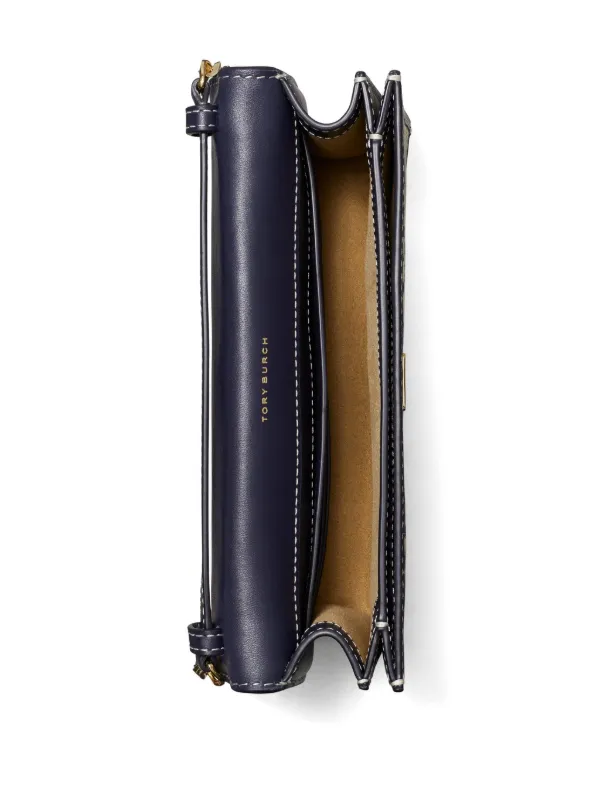 Tory Burch Tモノグラム ショルダーバッグ ミニ | ブルー | FARFETCH JP