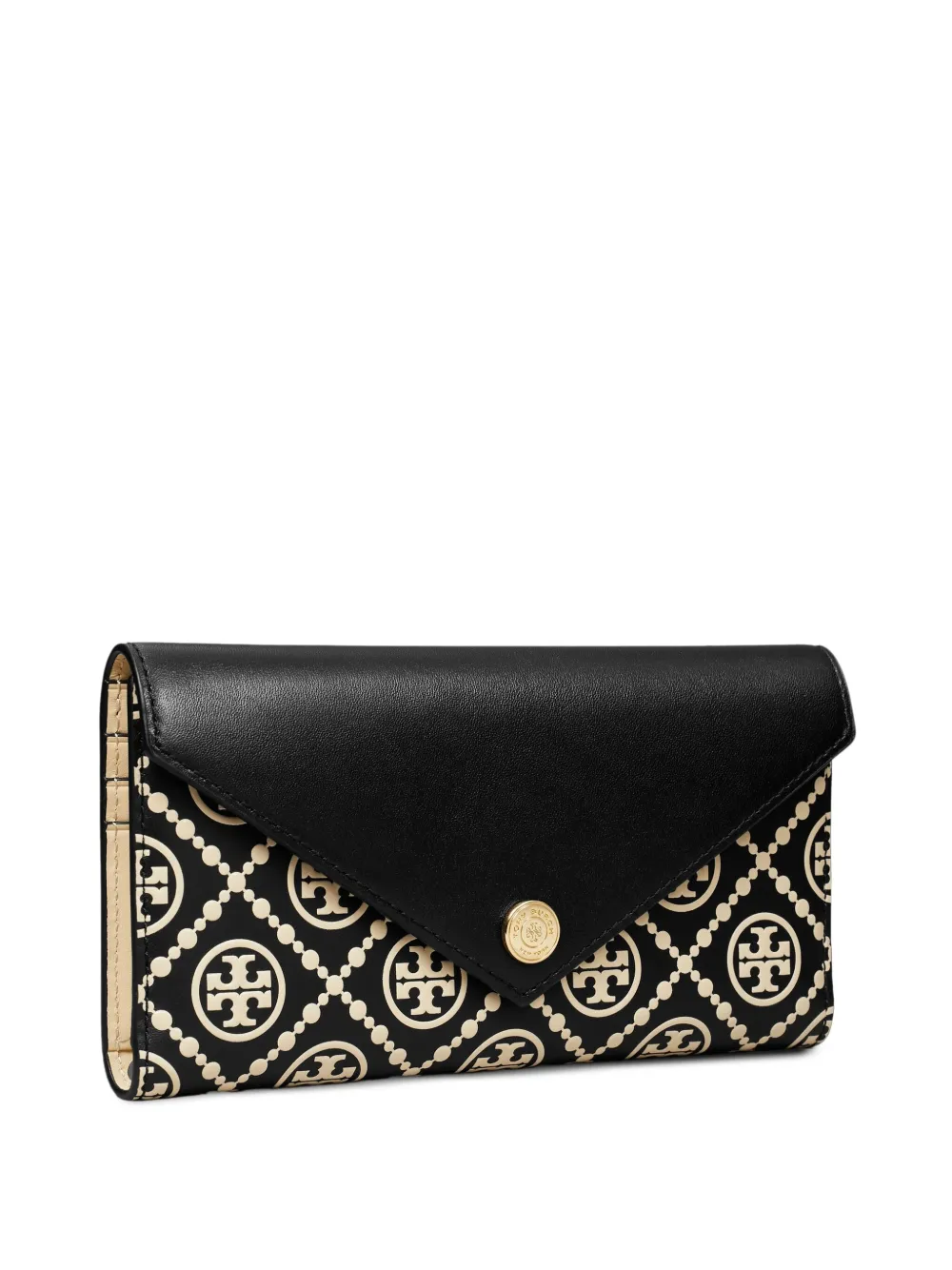 Tory Burch Portemonnee met T-monogram - Zwart