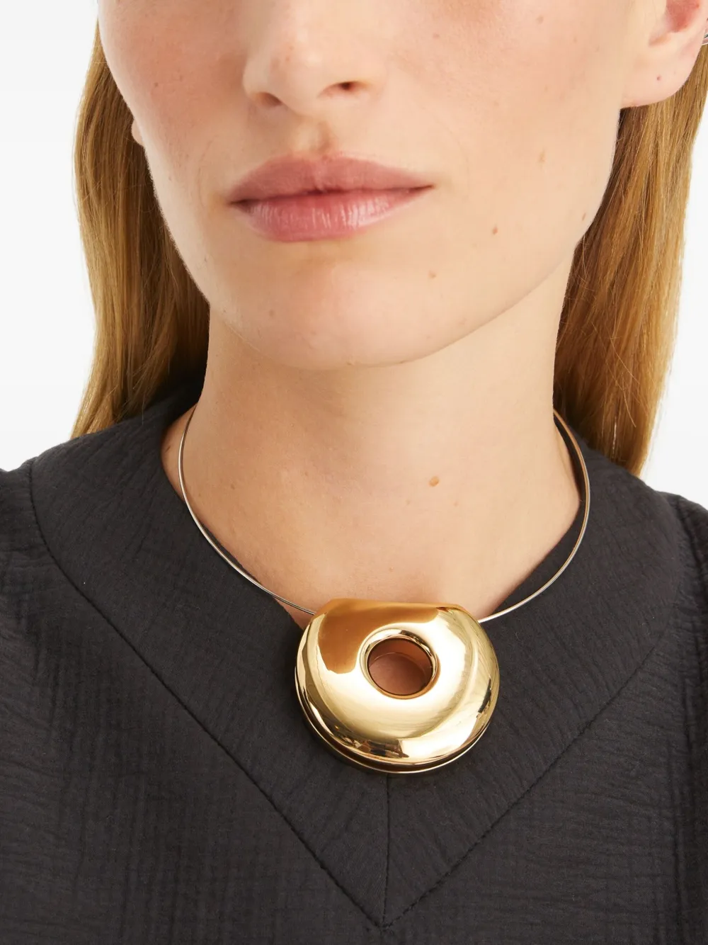 Tory Burch Donut Collar halsketting - Goud