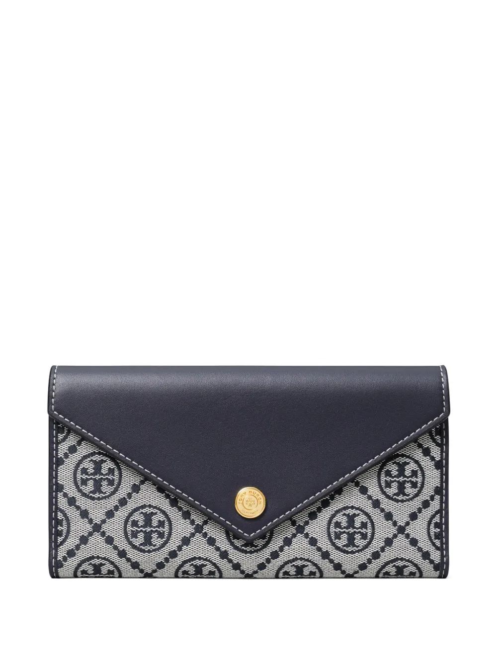 Tory Burch cartera con monograma T | azul | Image 1